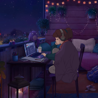 Study aesthetic desktop wallpaper