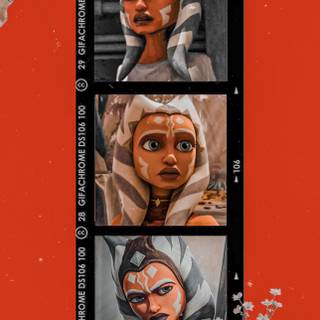 Ahsoka poster wallpaper