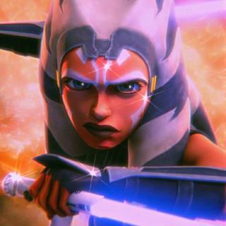 Ahsoka poster wallpaper