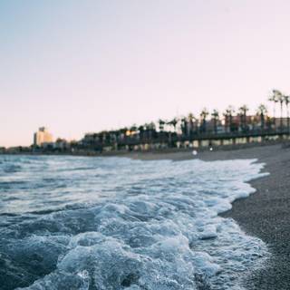 Barcelona beach wallpaper