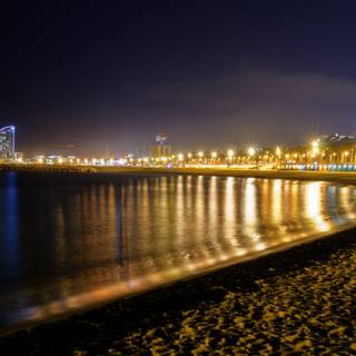 Barcelona beach wallpaper