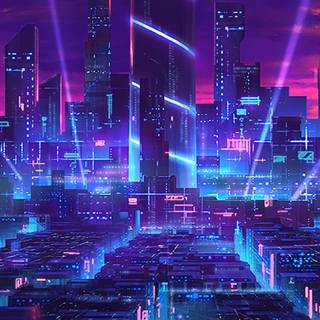 Futuristic phone wallpaper