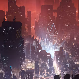 Futuristic phone wallpaper