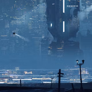 Futuristic phone wallpaper