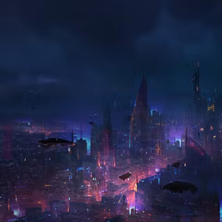 Futuristic phone wallpaper