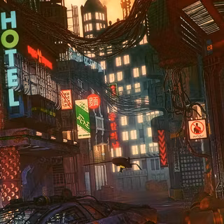 Futuristic phone wallpaper