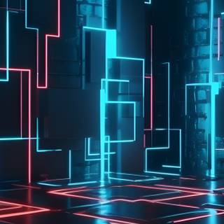 Futuristic phone wallpaper