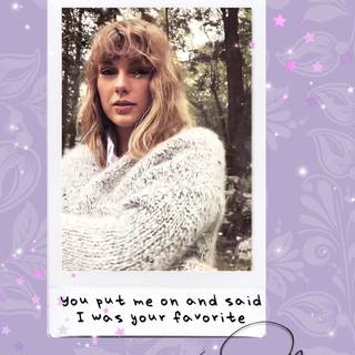 Taylor Swift purple wallpaper