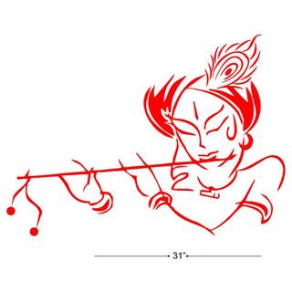 Krishna vector wallpaper