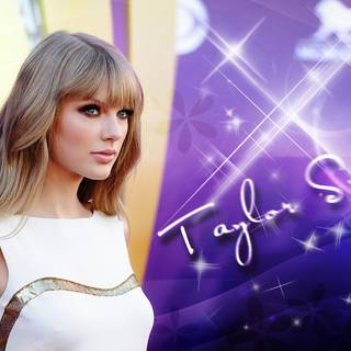 Taylor Swift purple wallpaper