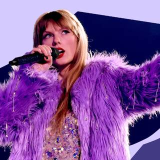 Taylor Swift purple wallpaper