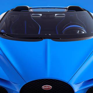 Bugatti blue wallpaper