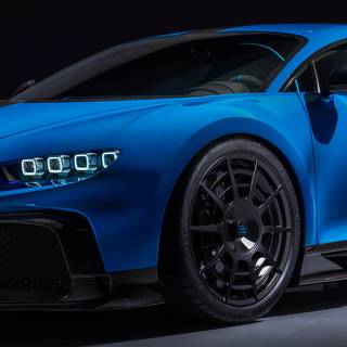 Bugatti blue wallpaper