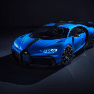 Bugatti blue wallpaper