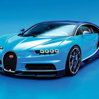 Bugatti blue wallpaper