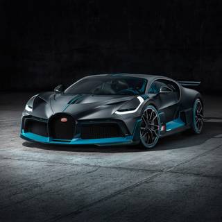 Bugatti blue wallpaper