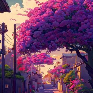 Japanese anime iPhone wallpaper