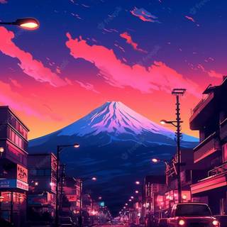 Japanese anime iPhone wallpaper