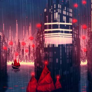 Japanese anime iPhone wallpaper