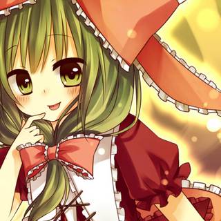 Kawaii anime Thanksgiving wallpaper