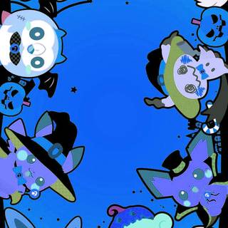 Kawaii Pokémon Halloween wallpaper