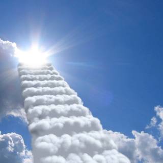 Heaven clouds wallpaper