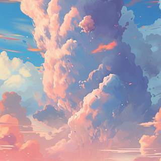 Heaven clouds wallpaper