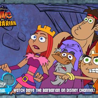 Dave the Barbarian wallpaper