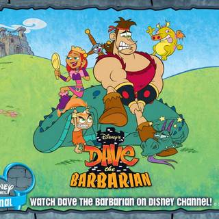 Dave the Barbarian wallpaper
