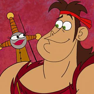 Dave the Barbarian wallpaper