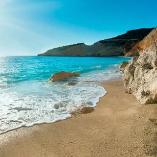 Mediterranean coast wallpaper