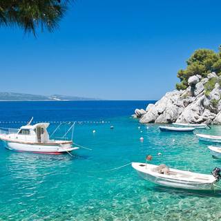 Mediterranean coast wallpaper