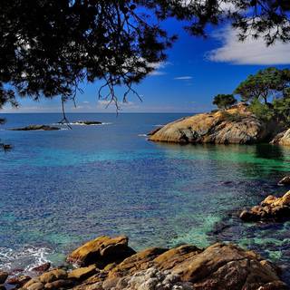 Mediterranean coast wallpaper