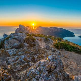 Mediterranean coast wallpaper