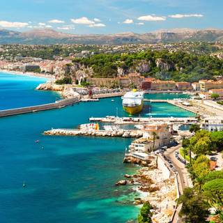 Mediterranean coast wallpaper