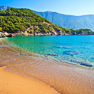 Mediterranean coast wallpaper