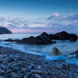 Mediterranean coast wallpaper