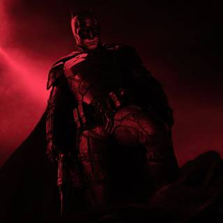Batman red 4k wallpaper