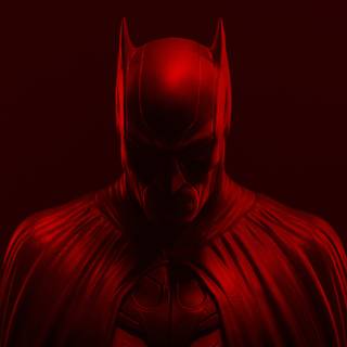 Batman red 4k wallpaper