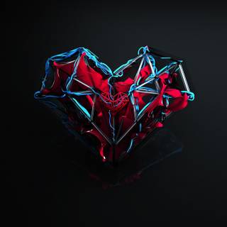 Love dark 4k wallpaper