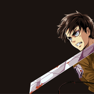 Eren Yeager 4k desktop wallpaper