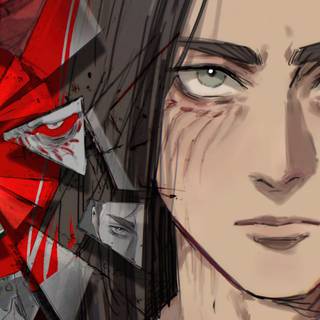 Eren Yeager 4k desktop wallpaper