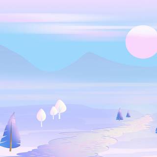 4k pastel blue wallpaper