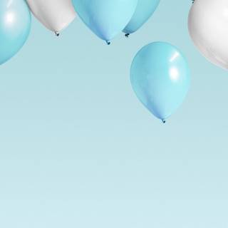 Baby blue iPhone wallpaper