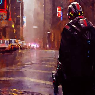 Dual monitor red wallpaper