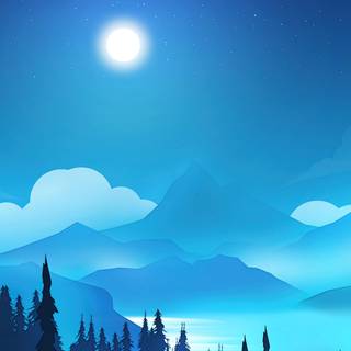 Baby blue 4k wallpaper