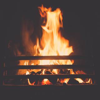 Fireplace 4k wallpaper