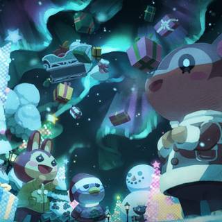 4k Animal Crossing wallpaper