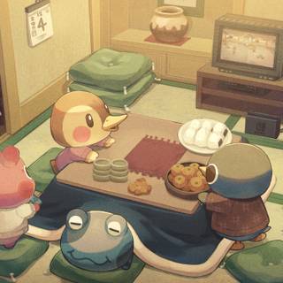 4k Animal Crossing wallpaper