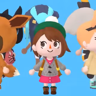 Animal Crossing Pokémon wallpaper